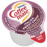 Coffee-Mate Italian Sweet Creme Liquid Coffee Creamer Cups - 0.38 Ounce, 50 Count